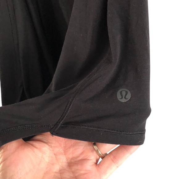 Lululemon As You Like It Tank Black Drapey Tank Top XS - Picture 3 of 11